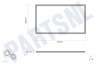 Beko Koelkast 4668512200 Afdichtingsrubber Koelkast