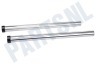 Nilfisk Stofzuiger Zuigbuis RVS, 500mm. 2 stuks