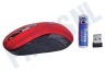 ACT  AC5135 Draadloze Muis 1600 DPI Rood