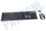 ACT  AC5710 Draadloos Toetsenbord Set USB-C/USB-A Ontvanger Qwerty