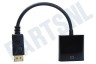 Displayport naar VGA Adapterkabel 20cm