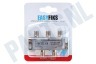 Easyfiks  TV Splitter F-Connector Female - 4x F-Connector Female