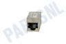 CAT5 Koppelstuk 2x RJ45 8p8c Contra Female Afgeschermd